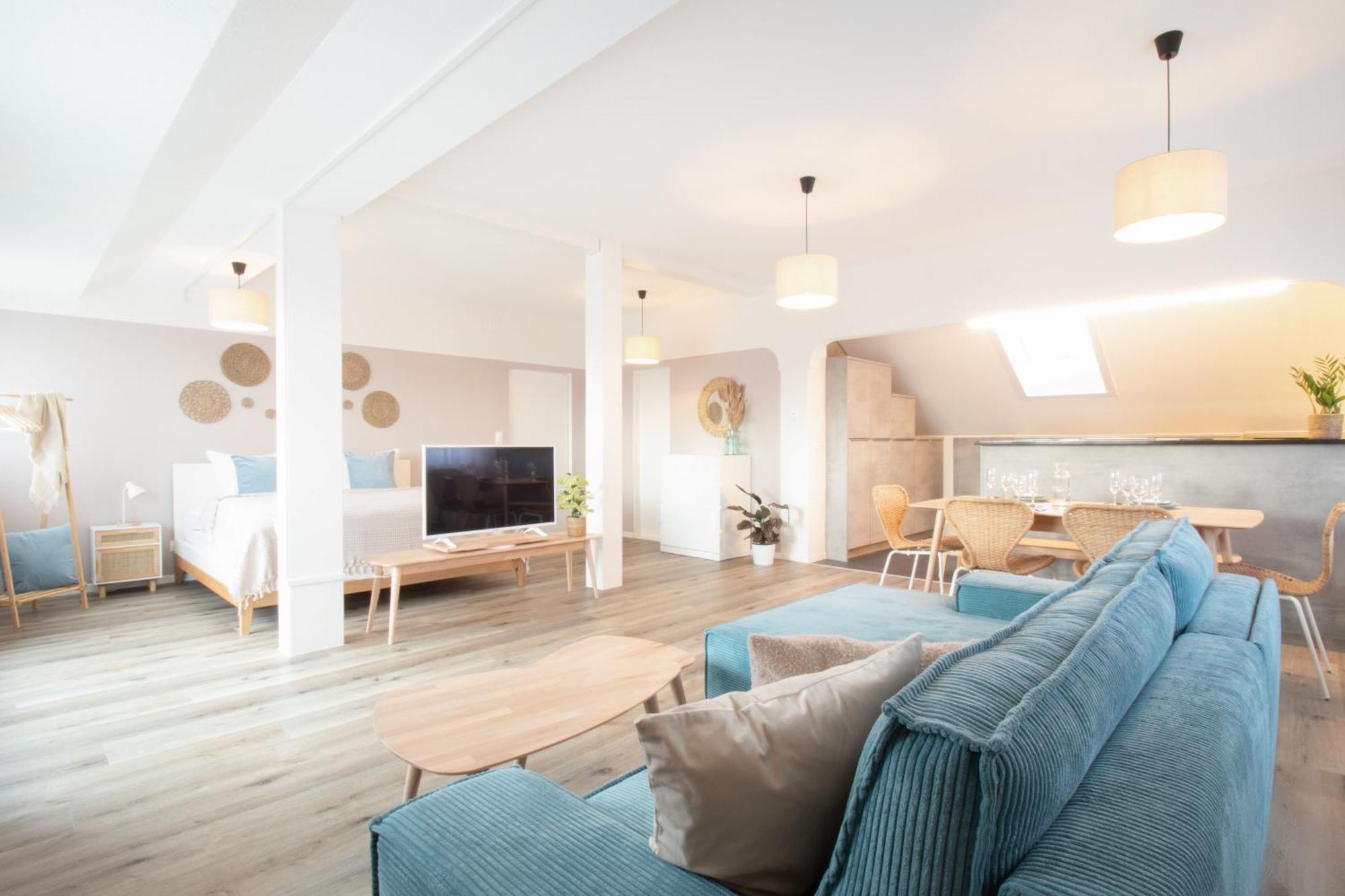 Loewe Apartment Blau Нойхаузен-ам-Райнфалль Экстерьер фото
